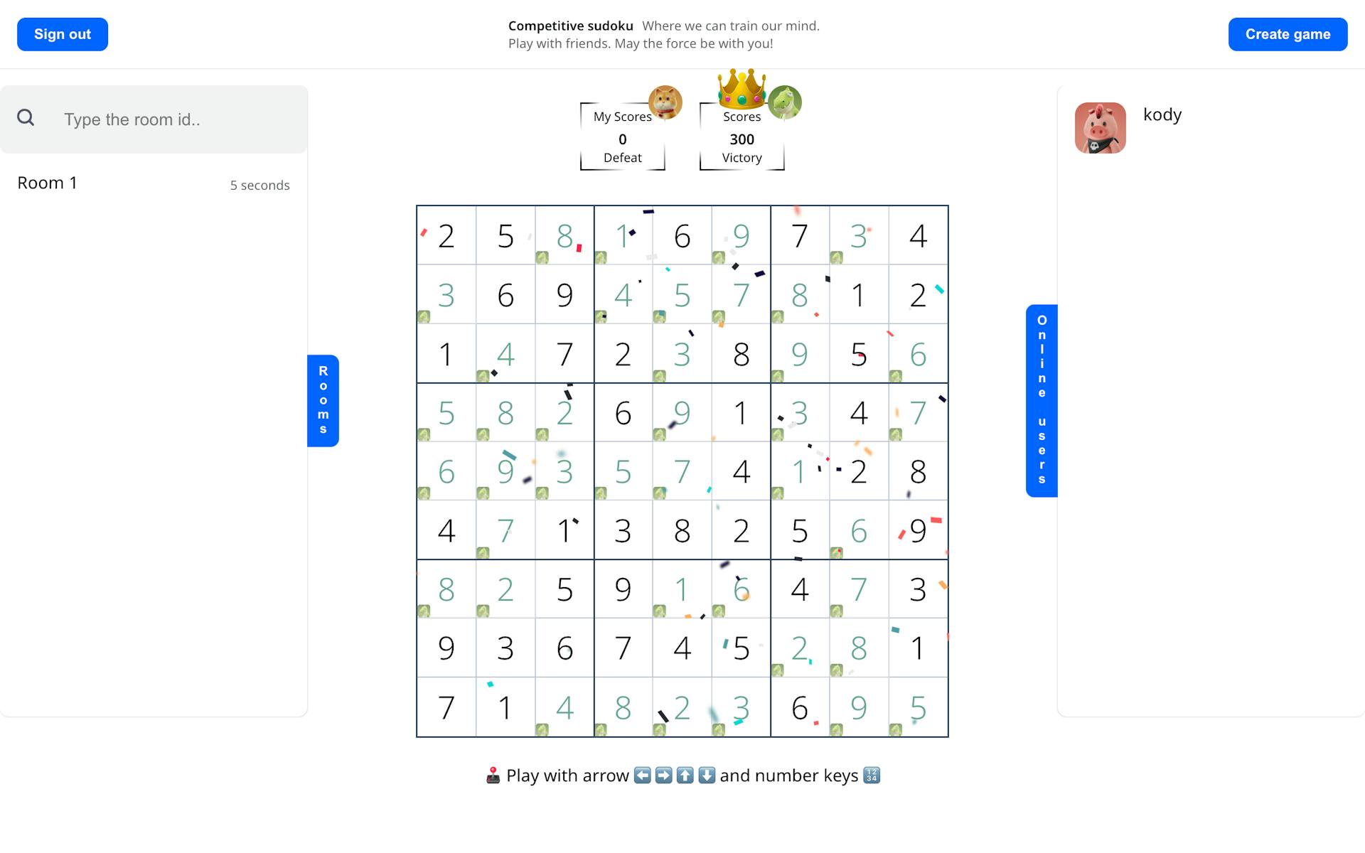 Competitive Sudoku